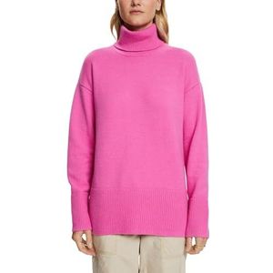 ESPRIT 103ee1i304 damessweater, 661/Fuchsia Roze 2.