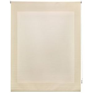 Uniestor Rolgordijn, glad, beige, transparant, 6 x 100 x 175 cm