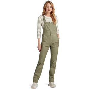 G-STAR RAW Dames slim tuinbroek, groen (Shamrock D24264-C105-2199), XS, Groen (Shamrock D24264-C105-2199)