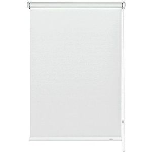 GARDINIA Verduisteringsrolgordijn voor wand/plafond/frames, ondoorzichtig, incl. montageset, wit, 122 x 180 cm (B x H)
