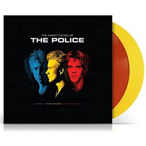 Many Faces of the Police/Vinyle Jaunr et Rouge Transparent Audiophile 180gr