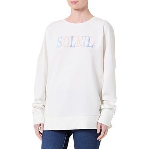 KEY LARGO WSW Soleil Round Sweat-shirt pour femme, Blanc cassé (1001), XS