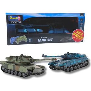 1:52 Revell 24438 RC Battle Set - Battlefield Tanks RC Model Kant en Klaar