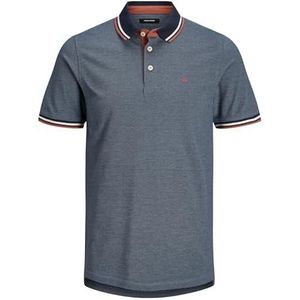 Jack & Jones Jjepaulos Polo SS Noos heren, Denim Blauw, XS