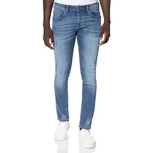 Tom Tailor Denim Skinny Culver jeans van biologisch katoen voor heren, 10118 – blauw denim used lichtsteen