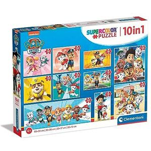 Clementoni Paw Patrol - 10 in 1 Puzzels (330 Onderdelen, Geschikt voor kinderen vanaf 4 jaar)