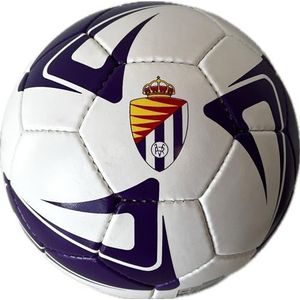 Real Valladolid Ballon blanc et violet T5