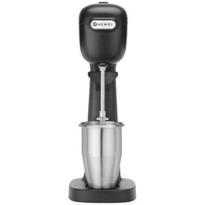 Hendi Milkshake Maker - Zwart - Professionele Milkshake Machine - 0,95 Liter - 230V / 400W - 17x19,6x(H)49cm