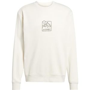 adidas Mixte Terrex Graphic Crew, Wonder White, L