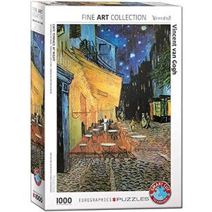 Café Terrace at Night by Vincent Van Gogh 1000-delige puzzel