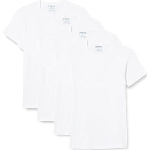 ATHENA Promo T-shirt voor heren, biologisch katoen, 8 A73, Wit.