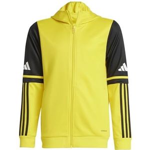 adidas Mixte enfant SQUADRA25 HOODY KIDS, team yellow/black/white, 15-16 Years