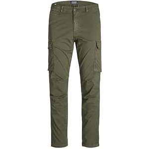 JACK & JONES Jpstace Jjtucker Ama Noos Cargobroek voor heren, Olijfgroen