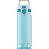 SIGG Total Color Aqua drinkfles (0,6 l), vrij van schadelijke stoffen en lekvrije drinkfles, lichte en onbreekbare drinkfles van Tritan