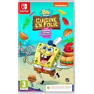 Bob l'éponge Cuisine en Folie - Édition Extra Croustillante (Code de téléchargement du jeu dans la boîte) - Switch