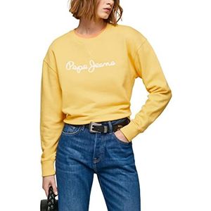 Pepe Jeans Nanettes sweatshirt dames, Geel (Shine)