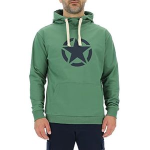 Jeep J Hoody Star Print Large J23s Lange Mesh Heren Hoodie