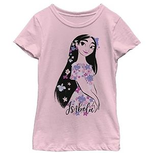 Disney Pixar Girl's Isabela T-shirt, roze, maat S, Roze