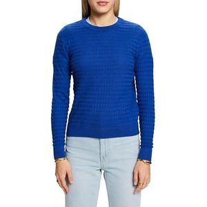 ESPRIT 014ee1i311 Sweatshirt voor dames, 410/Helder Blauw