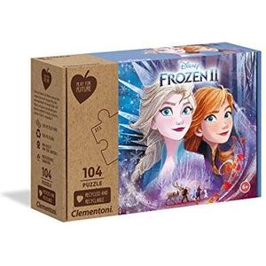 Puzzel 104 stukjes - Disney Frozen 2 (Play For Future)