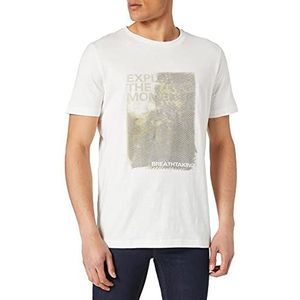 camel active t-shirt mannen, Broken Wit
