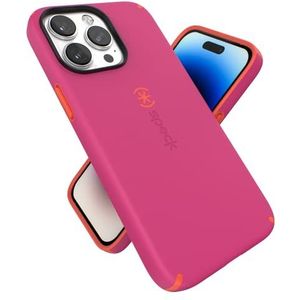 Speck CandyShell Pro beschermhoes voor iPhone 14 Pro Max, roze/rood