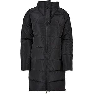 Urban Classics Ladies High Neck Puffer Coat Jacket Femme, Noir, M