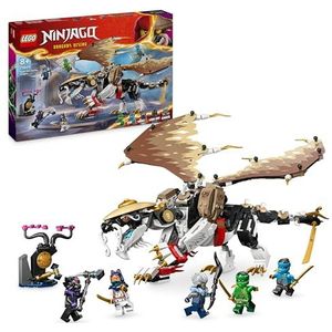 LEGO NINJAGO Egalt de drakenmeester, ninja-speelgoed met 5 ninja-minifiguren, waaronder figuren Lloyd en Nya, verjaardagscadeau voor kinderen, jongens en meisjes vanaf 8 jaar 71809