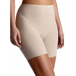 Maidenform Sleek Smoothers, shorts met hoge taille, figuurvormend, Beige (Paris Nude)