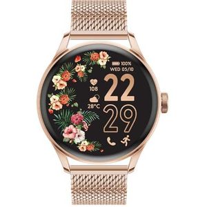 Ice-Watch - ICE Smart 2.0 - ronde smartwatch voor dames met metalen armband - 023394 (1,20 inch)
