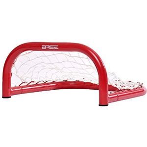 Base Tor 12 inch (33 x 36 x 18) buitenframe metalen frame I balhouder pucks I hockeytraining | Skill Goal volwassenen unisex rood/wit