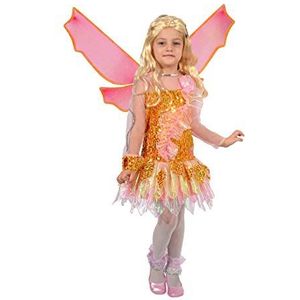 Ciao - Stella Tynix kostuum trasformazione Winx Club Bambina, 4-6 Anni, Ragazza, 11237.4-6, Arancione, roze