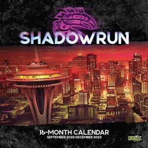 Catalyst Game Labs - Shadowrun 16 maanden kalender Game Maps - kalender - Engelse versie