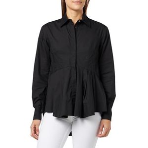 Pinko Popeline overhemd van C damesblouse, Z99_Noir Limousine