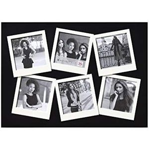 walther Design fotolijst wit 6X 10x10 cm Friends Gallery Frame RW666W