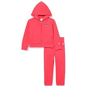 Champion Legacy Sweatsuits-Powerblend Hooded Overall voor meisjes en meisjes, rood, 7-8 jaar, Rood