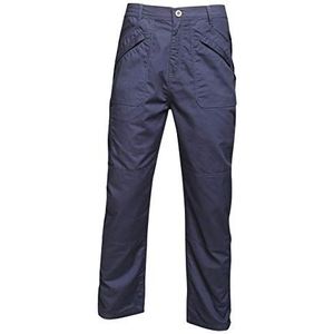 Regatta Originele Action waterafstotende zakelijke broek met meerdere zakken voor heren, Navy Blauw
