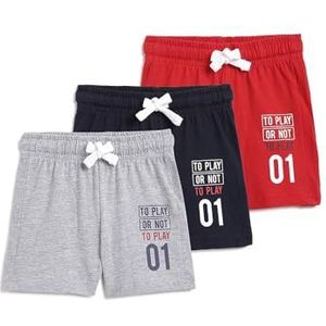 Chicco Korte katoenen shorts voor jongens, Rood