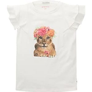 TOM TAILOR 1036088 T-shirt voor kinderen Meisjes, 10315 - Whisper White