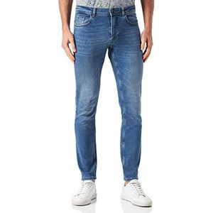 Sisley Trousers 4V2USE00B Jeans, Blue Denim 901, 32 Homme