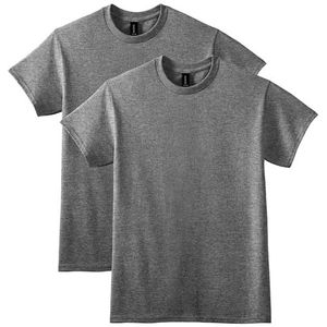 Gildan T-shirt (2 stuks) voor heren, Bruyère Graphite