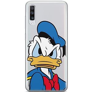 ERT GROUP Originele en gelicentieerde Samsung A70 hoes case cover Disney Daisy, Donald and Friends 003, perfect aangepast aan de vorm van de telefoon, gedeeltelijk transparant