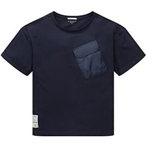 TOM TAILOR Jongens T-Shirt 10668 - Sky Captain Blue, 164, 10668 - Sky Captain Blue