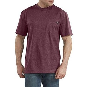 Dickies T-shirt voor heren, Bordeaux gemêleerd