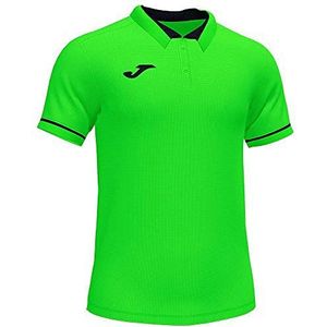 Joma Poloshirt met korte mouwen, Championship VI Flúor, groen zwart, 101954.021.4XS