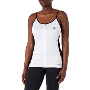 Dare 2b Regale II Vest Dames T-Shirt, wit / zwart / Ash Grey Marl
