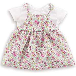 Corolle - Tuinjurk van bloemen, kleding, voor poppen 30 cm, vanaf 18 maanden, 9000110650