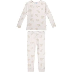 Sanetta Meisjes pyjama White Pebble, 140, White Pebble
