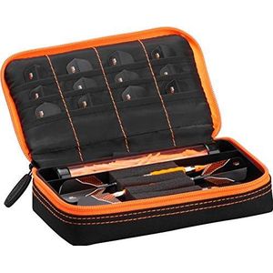 Casemaster by GLD Products Plazma Dart-etui, zwart/oranje, oranje rand, Plazma (3 darttas)