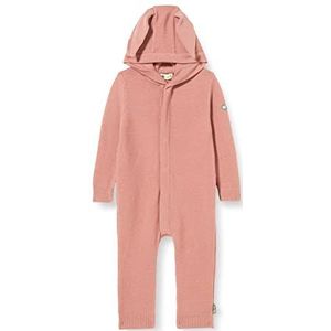 Sterntaler Gebreide overall voor baby's, meisjes, konijn, pure wol, Roze